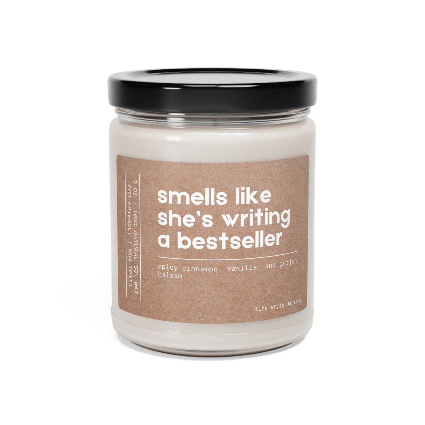 Smells Like She's Writing a Bestseller Scented Soy Candle