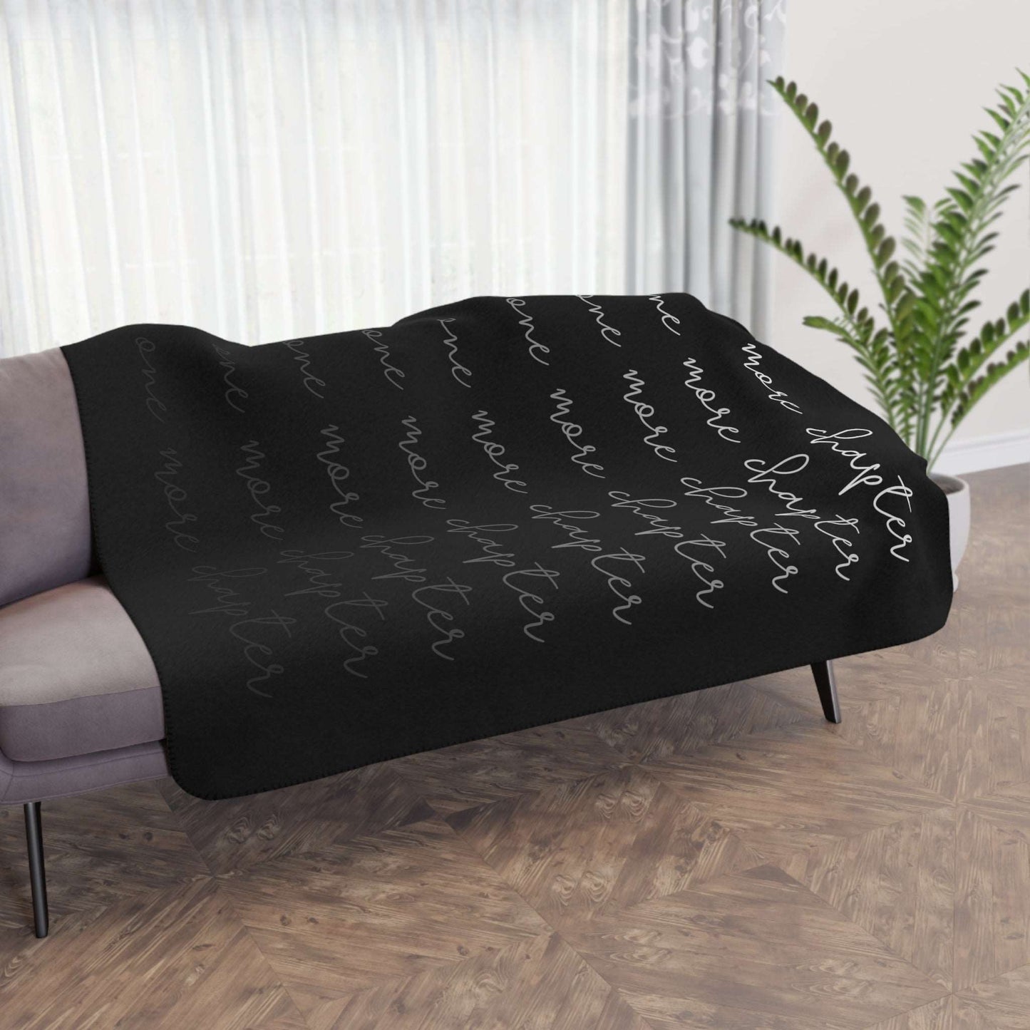 One More Chapter Sherpa Fleece Blanket