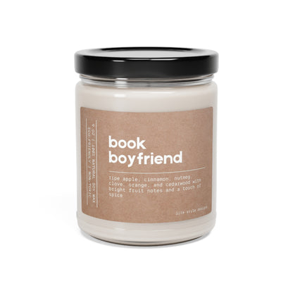 Book Boyfriend Scented Soy Candle