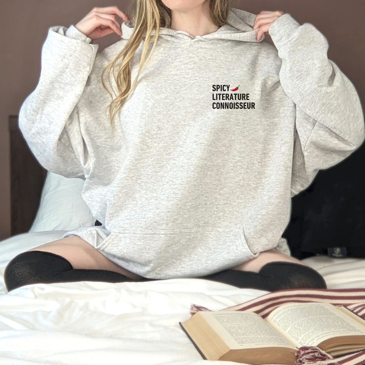 Spicy Literature Connoisseur Hoodie