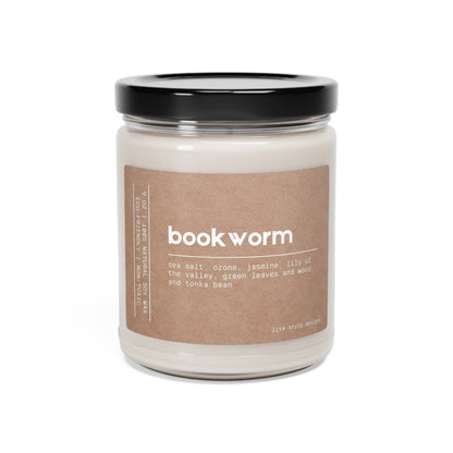 Bookworm Scented Soy Candle