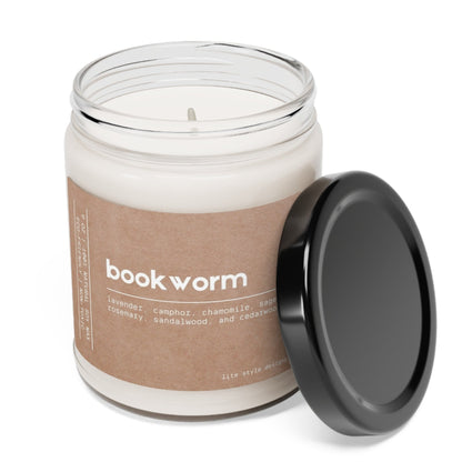 Bookworm Scented Soy Candle