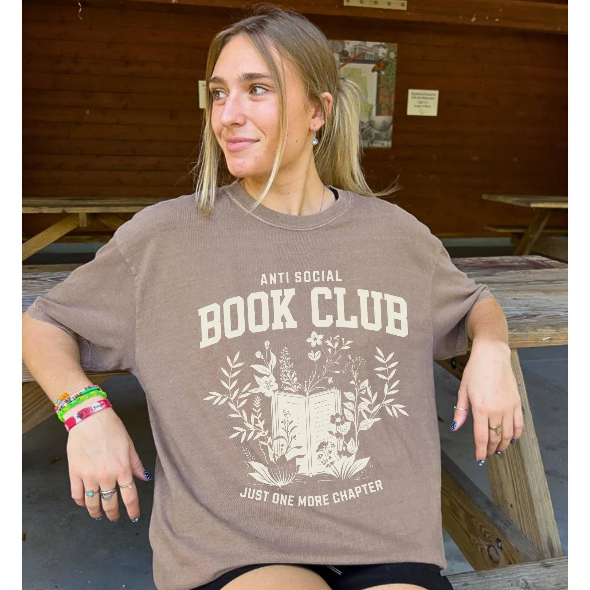 Anti Social Book Club T-shirt