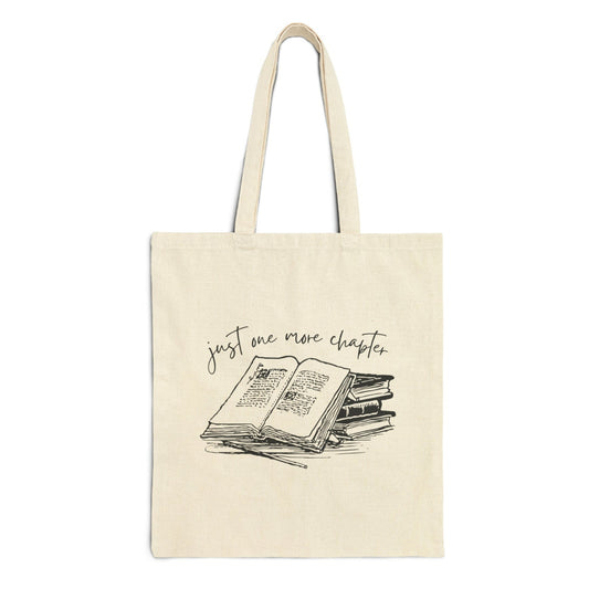 Just One More Chapter Tote Bag