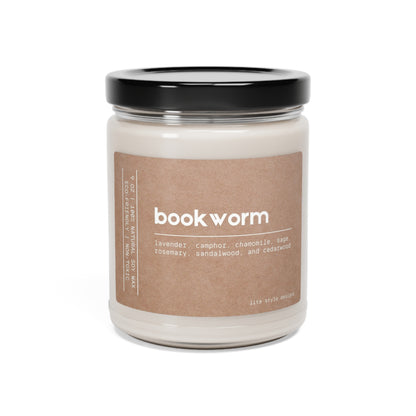 Bookworm Scented Soy Candle