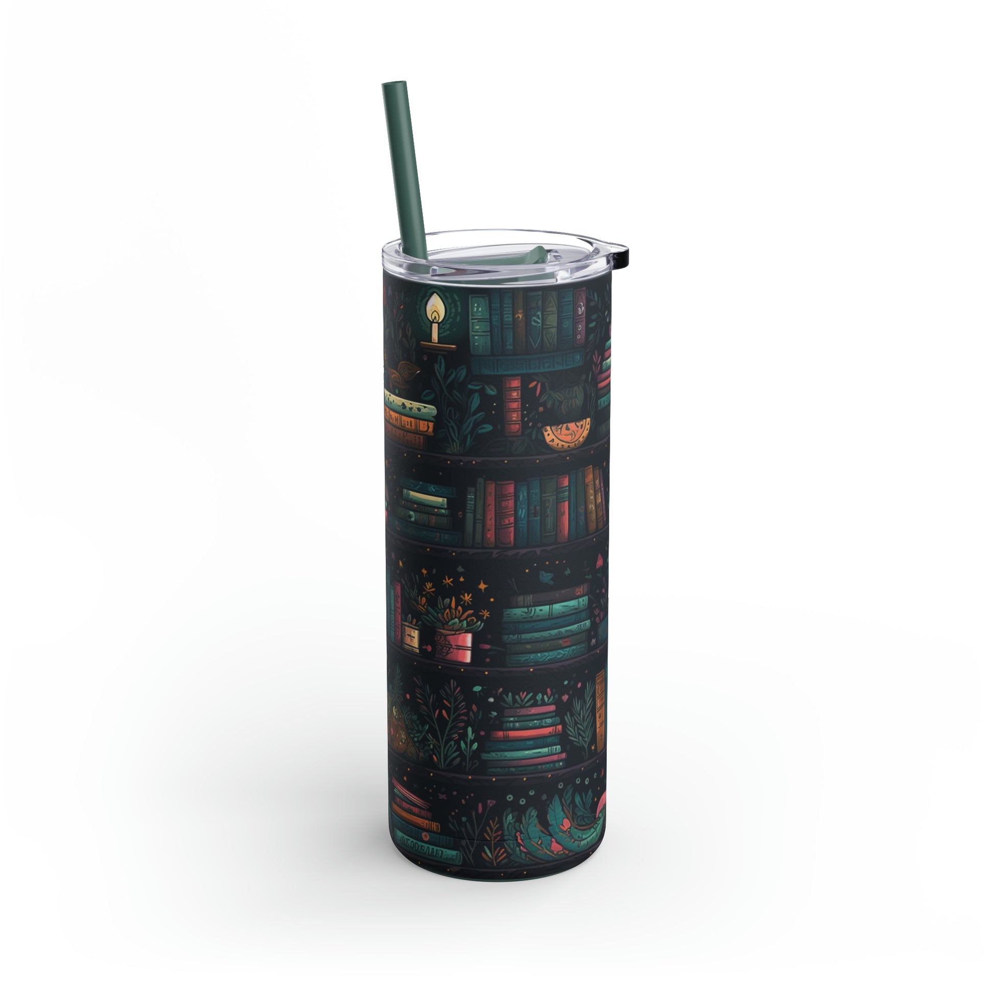 Moody Vibes Bookshelf Tumbler - lite style designs