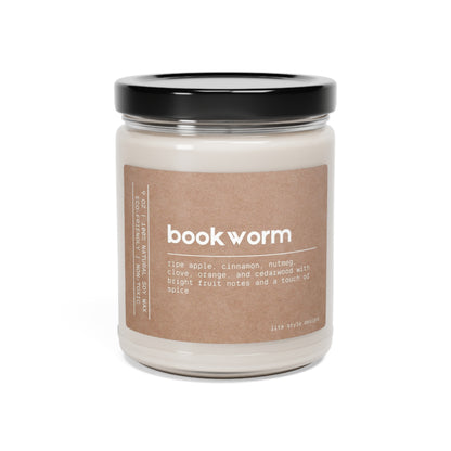 Bookworm Scented Soy Candle