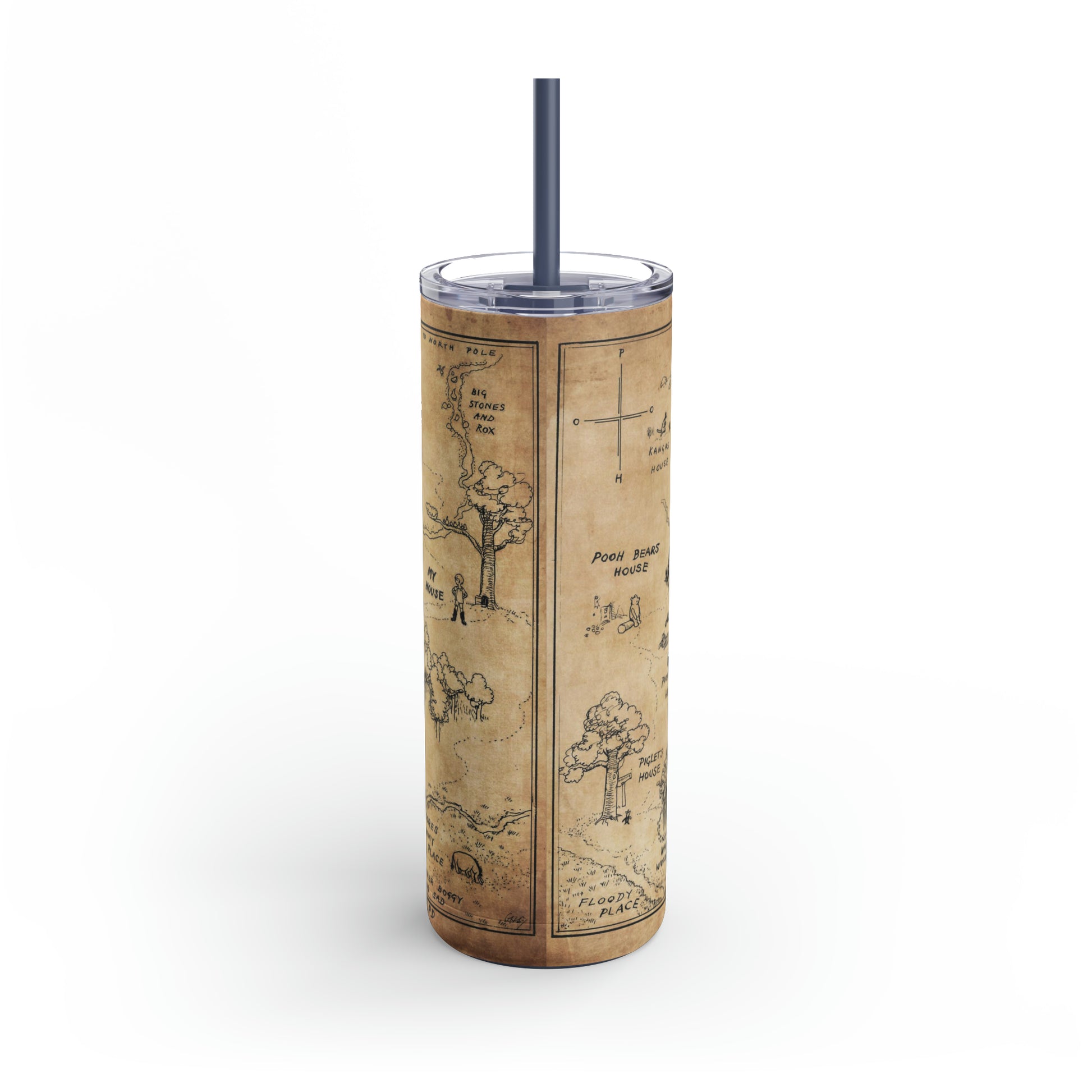 Vintage Winnie-The-Pooh the Hundred Acre Woods Tumbler