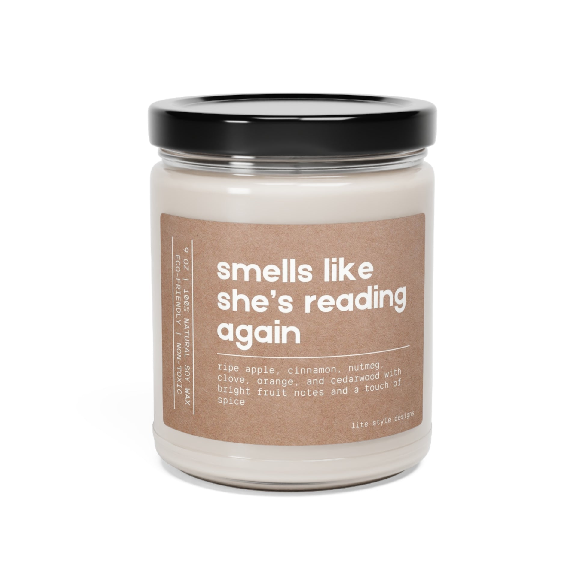 Smells Like She's Reading Again Scented Soy Candle