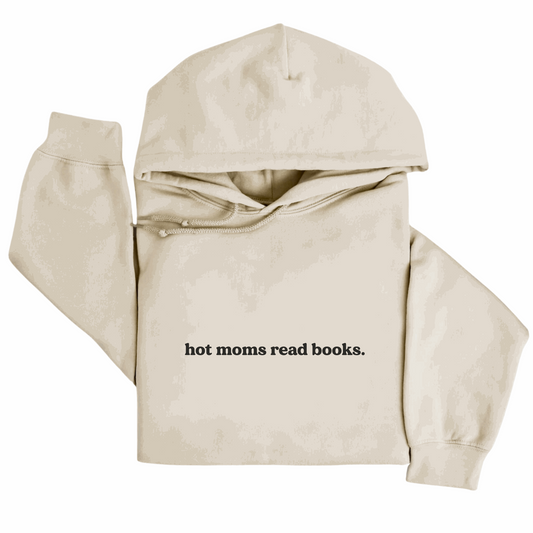 Hot Moms Read Books Hoodie