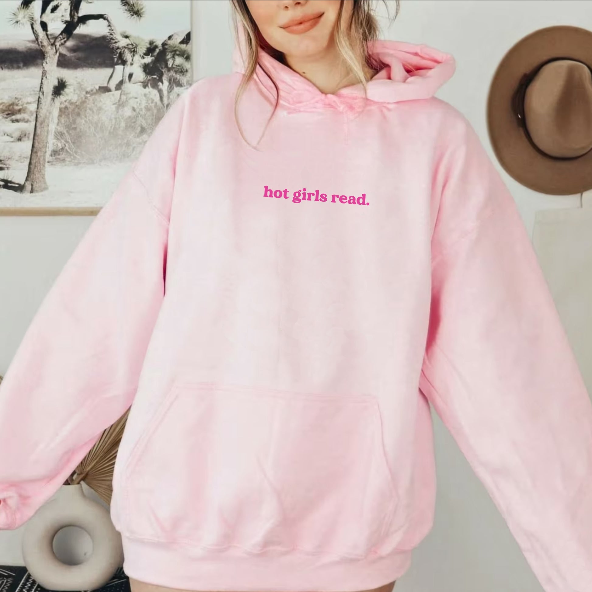 Hot Girls Read Hoodie