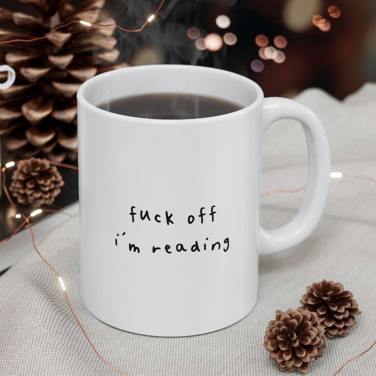 fuck off i'm reading mug - lite style designs