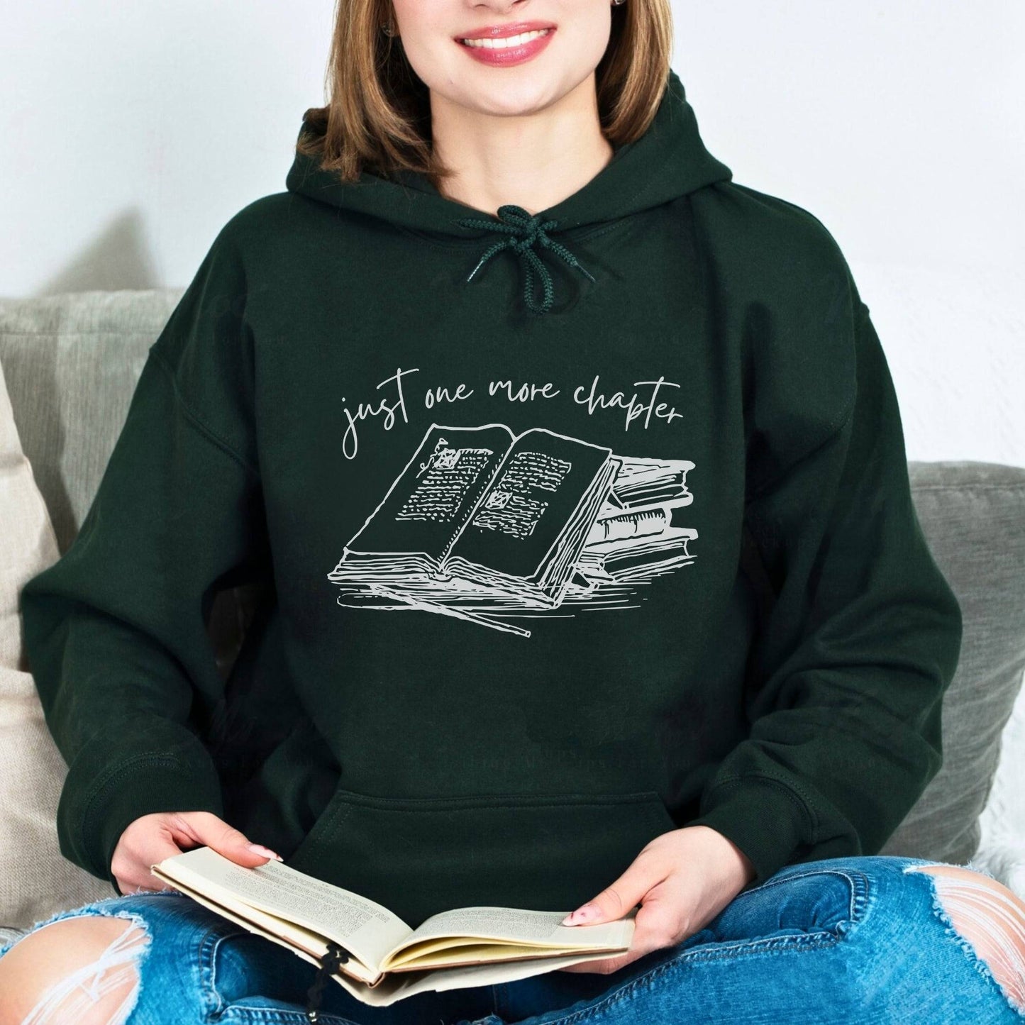 Just One More Chapter Hoodie