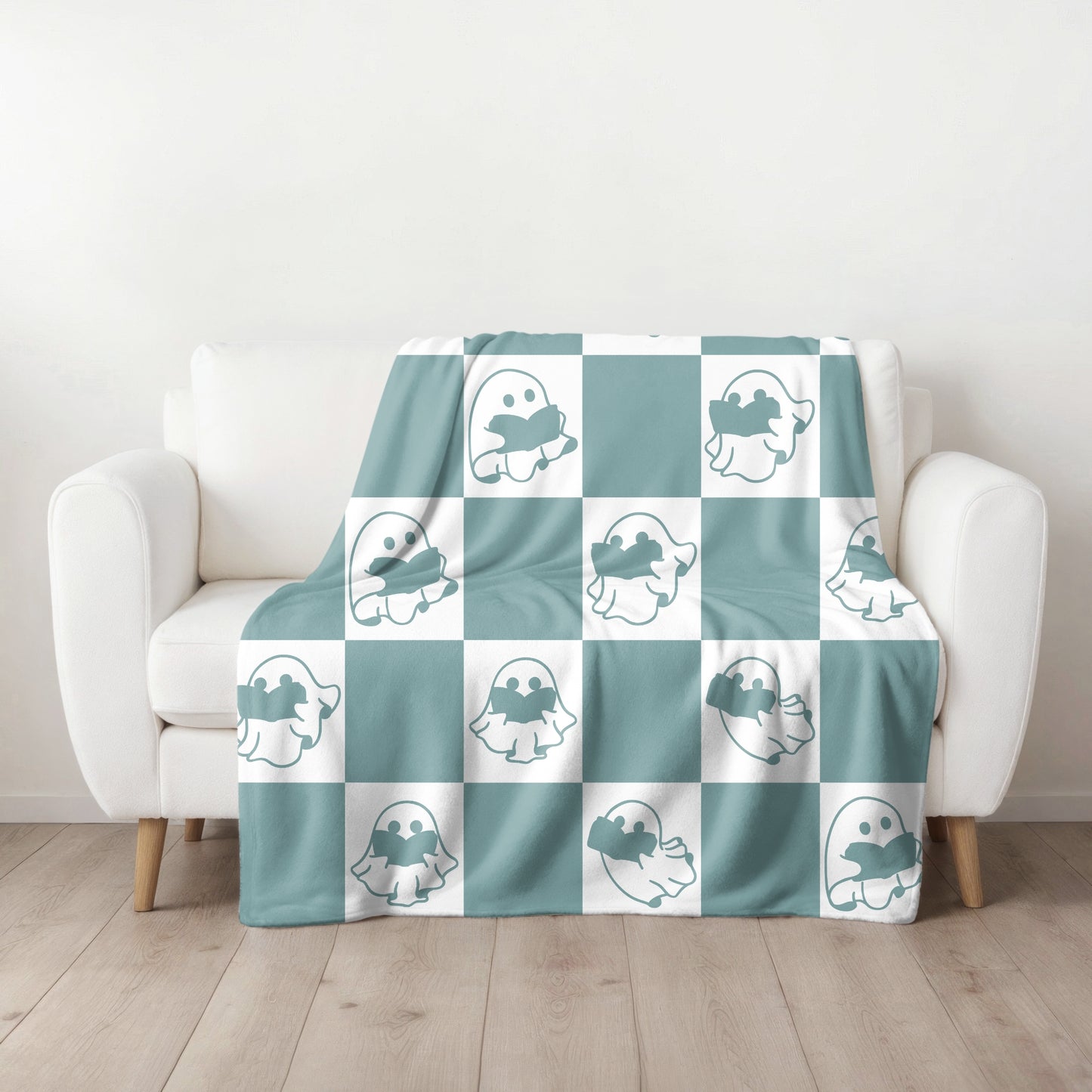 Halloween Ghost Reading Blanket