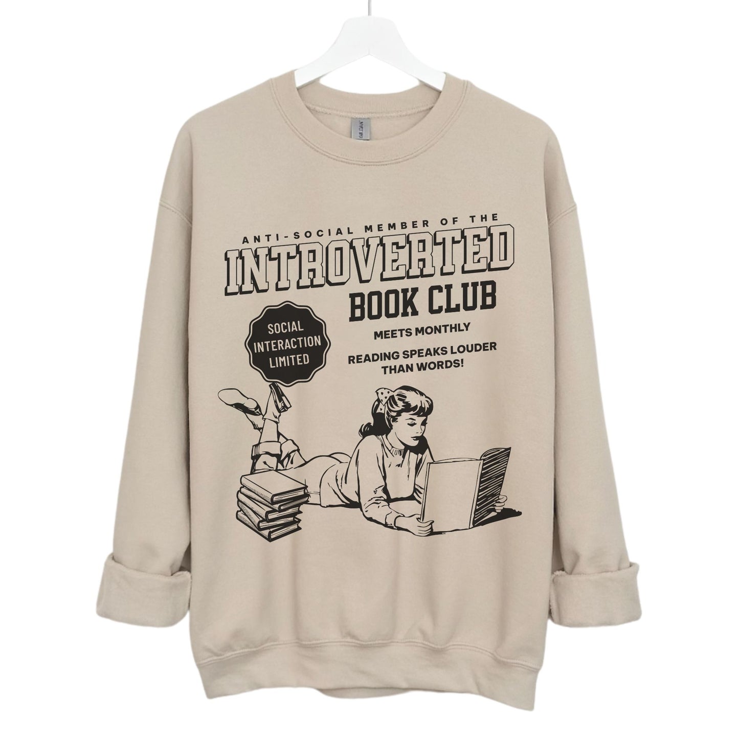 Retro Hot Girls Read Sweatshirt