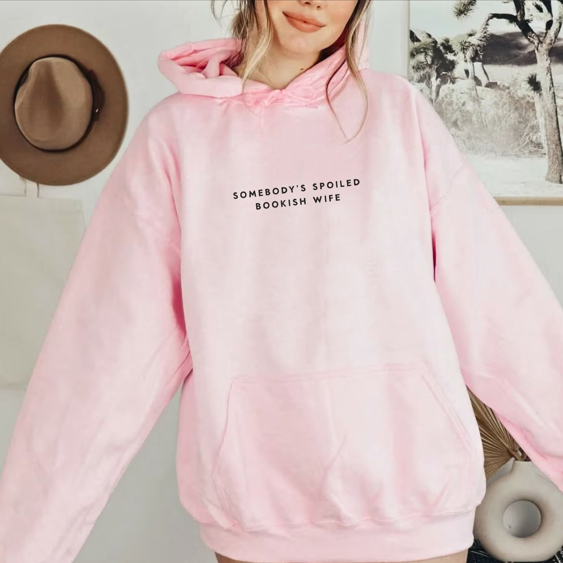 Somebody's Spoiled Bookish Wife Hoodie