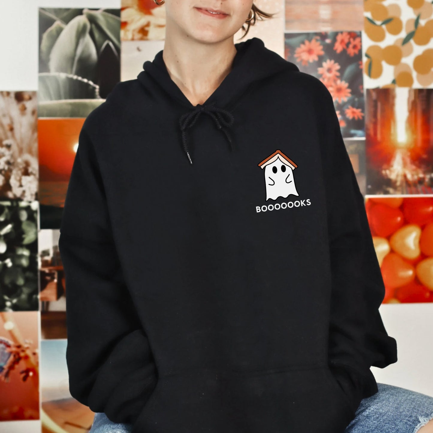 Book Lover Ghost Hoodie