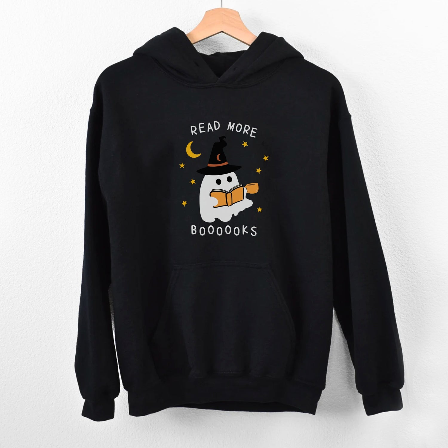 Ghost Read More Books Hoodie