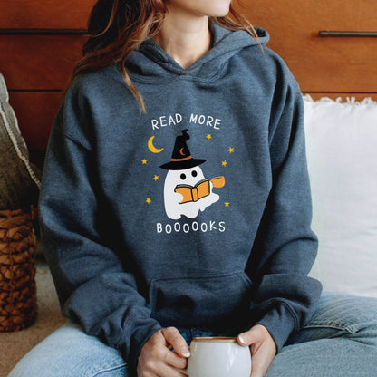 Ghost Read More Books Hoodie