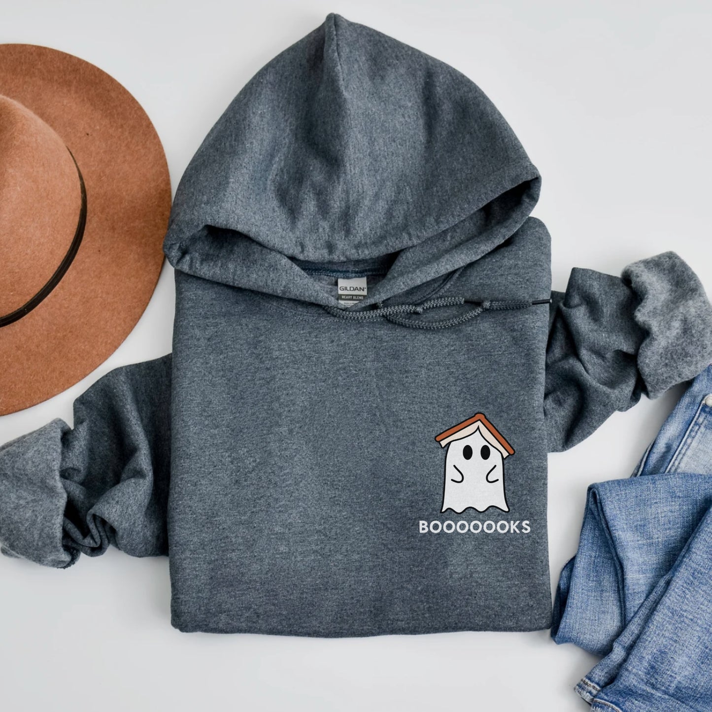 Book Lover Ghost Hoodie