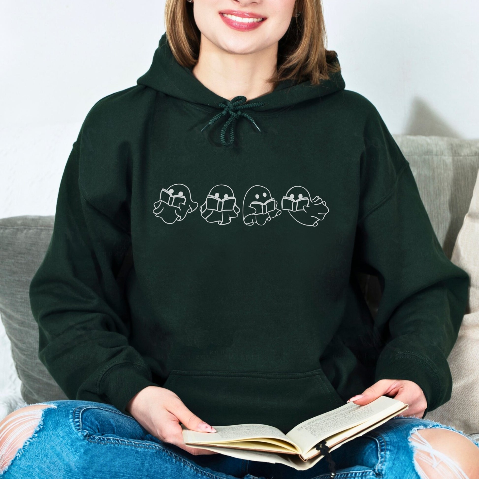 Ghost Books Hoodie