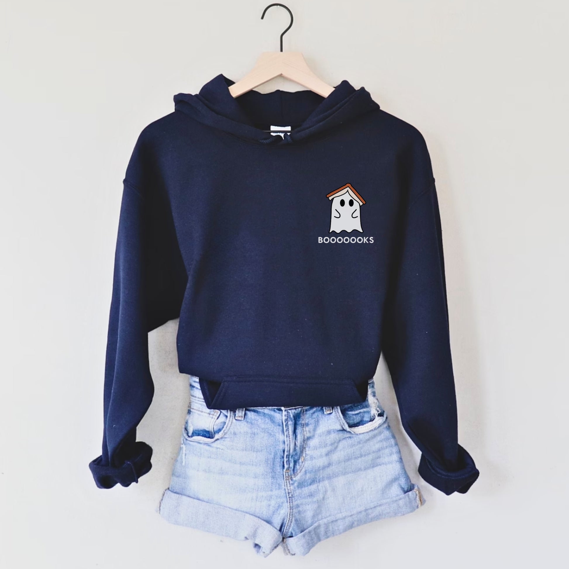 Book Lover Ghost Hoodie