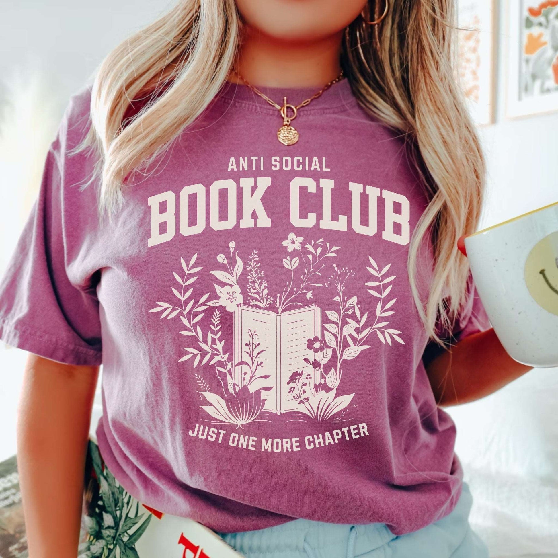 Anti Social Book Club T-shirt