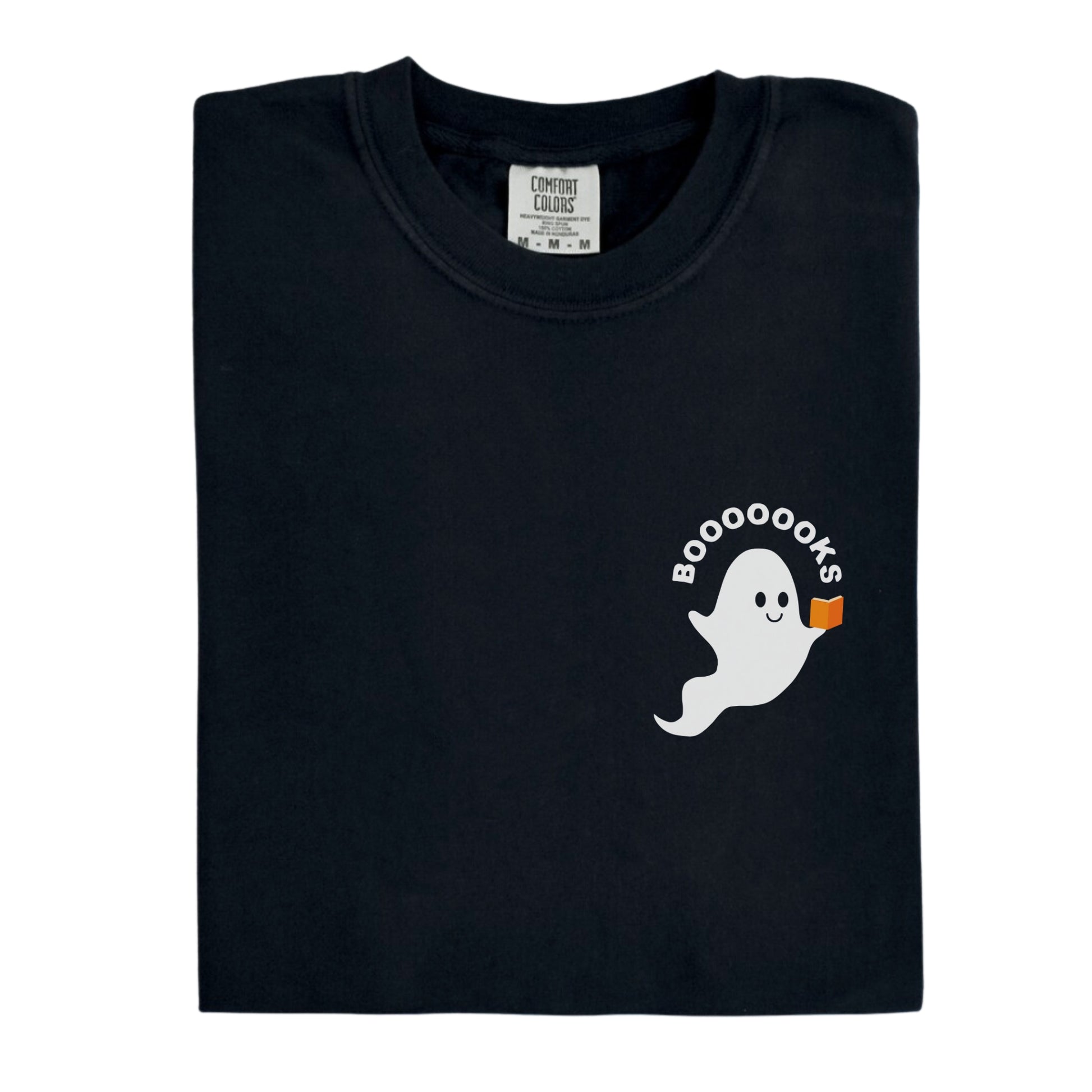 Ghost Reading Books T-shirt