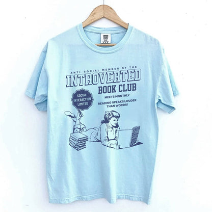 Introverted Book Club T-shirt