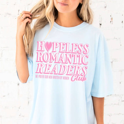 Hopeless Romantic Reader Club T-shirt