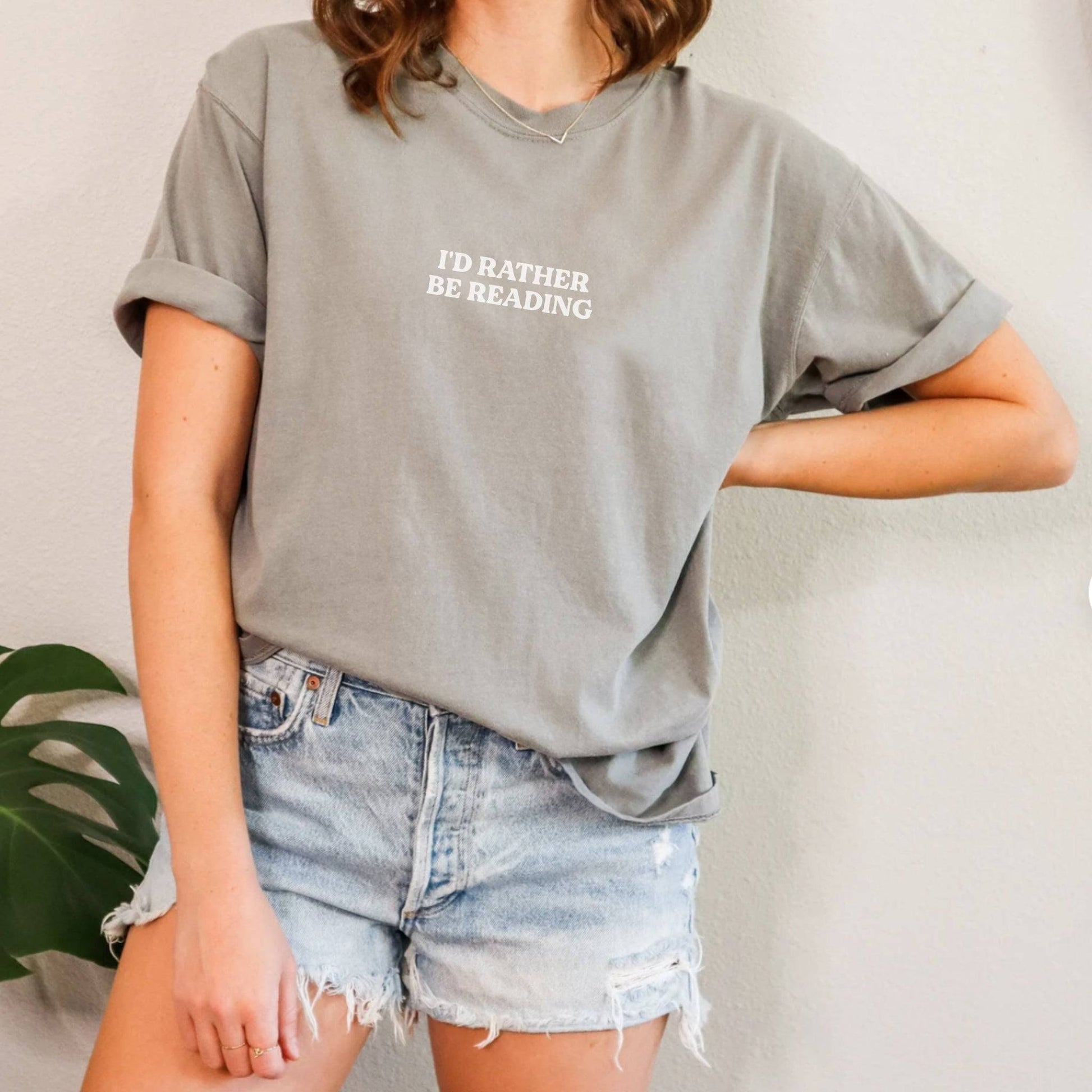 I'd Rather Be Reading T-shirt