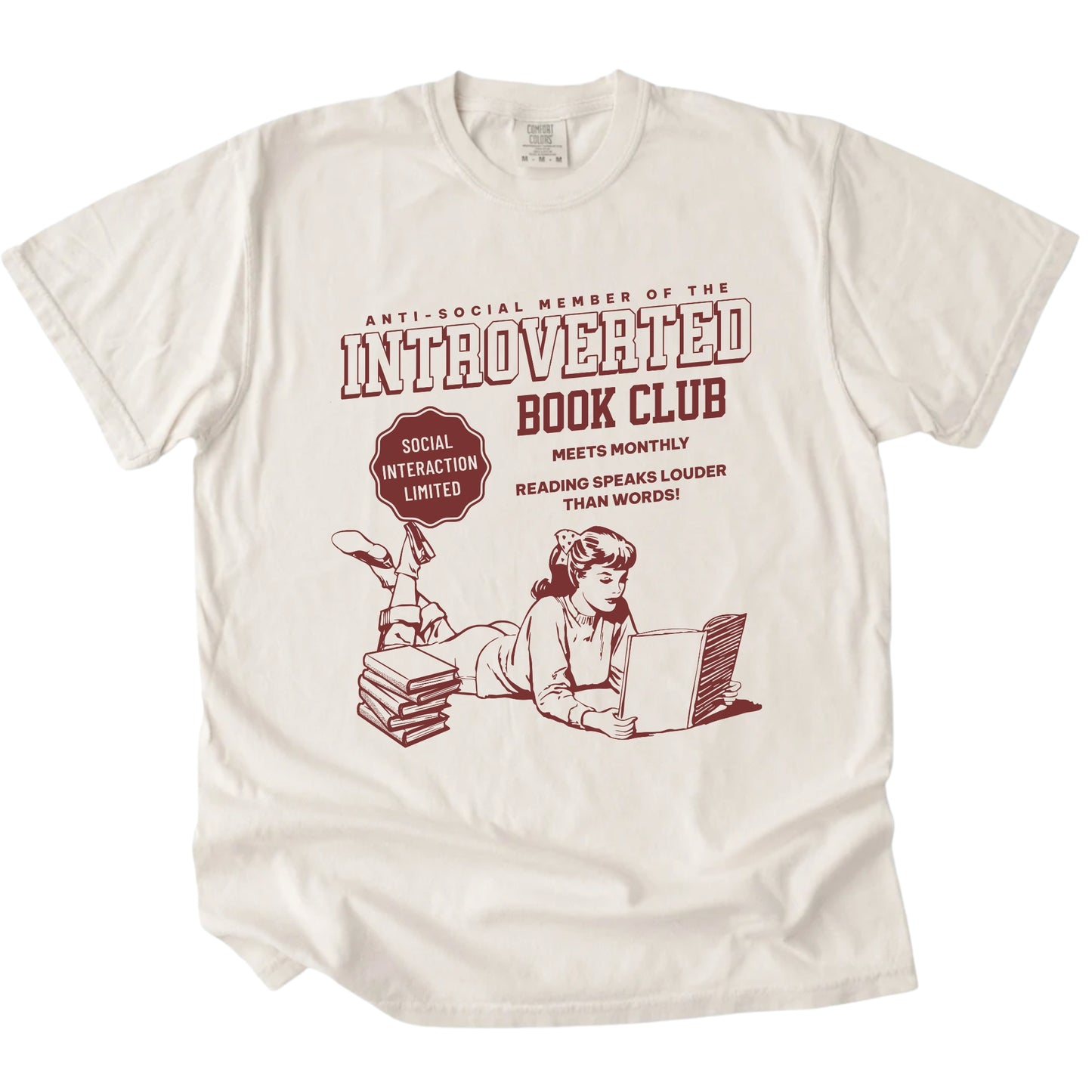 Introverted Book Club T-shirt