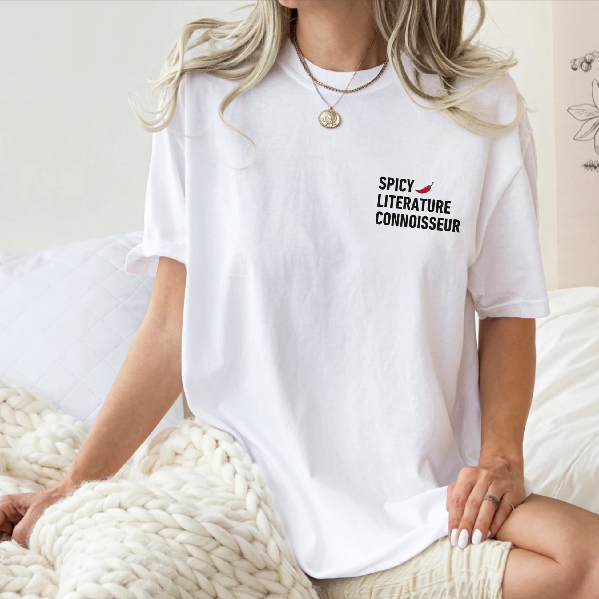 Spicy Literature Connoisseur T-shirt