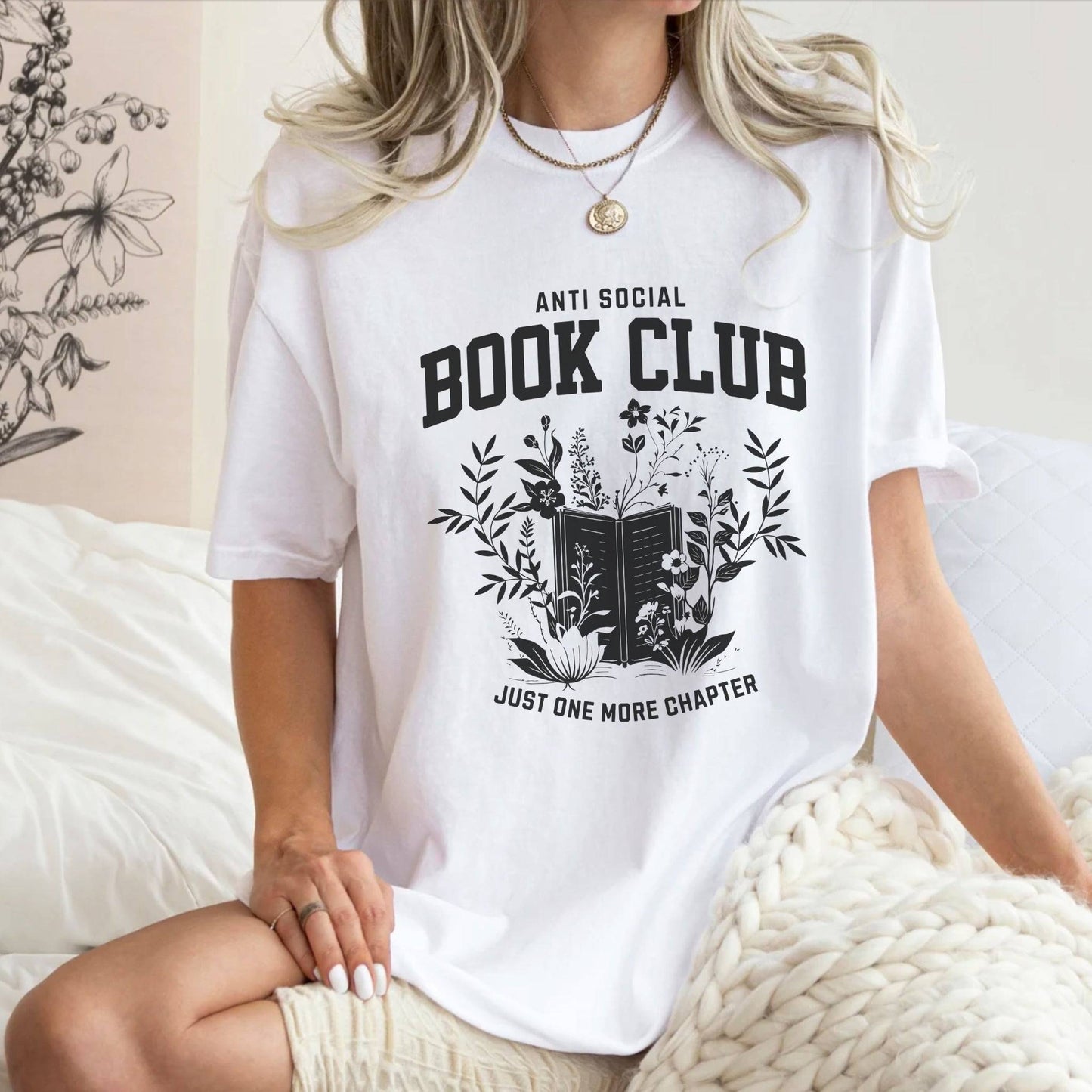 Anti Social Book Club T-shirt