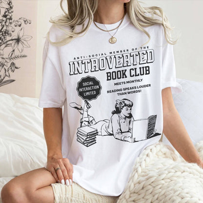 Introverted Book Club T-shirt