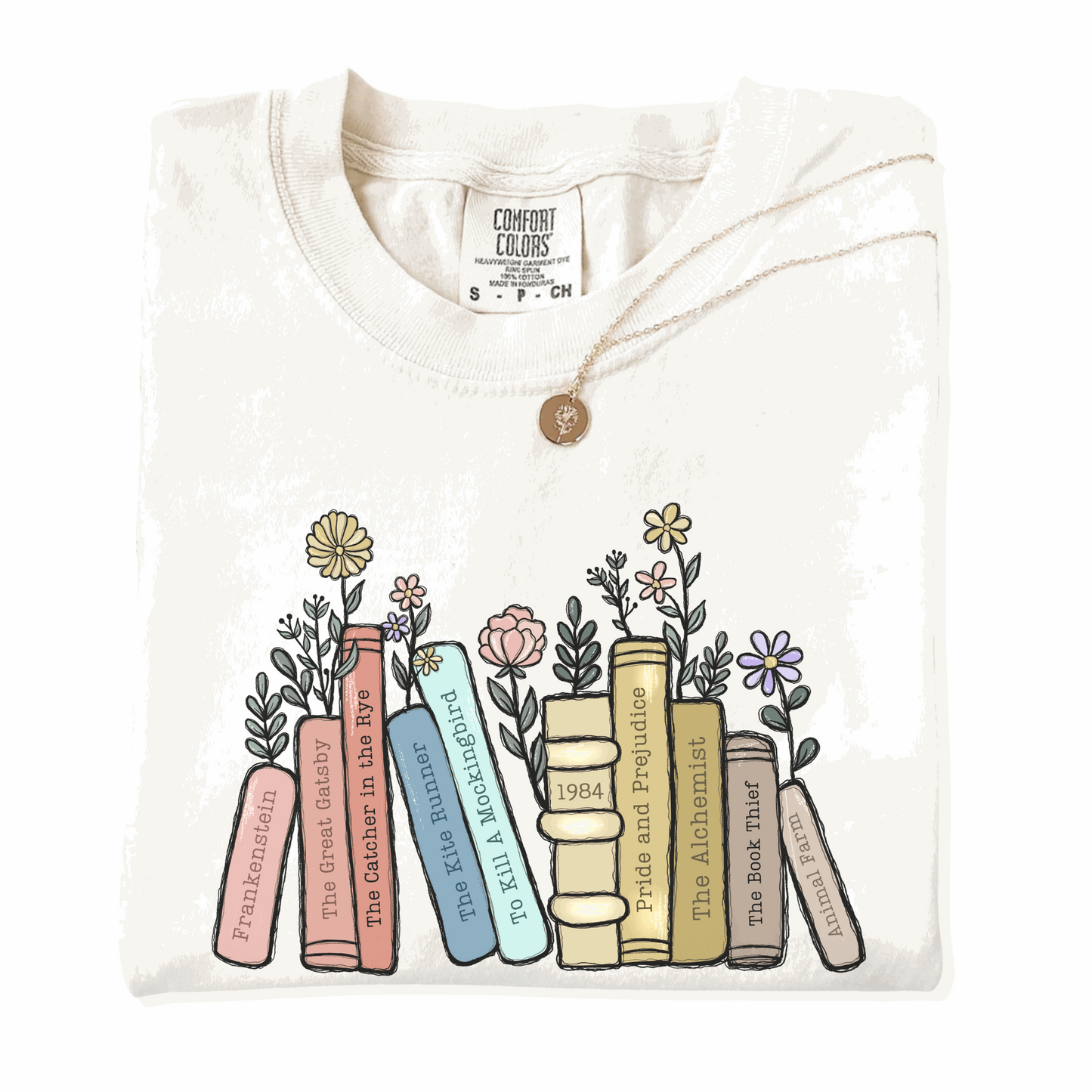 Custom Bookshelf T-shirt