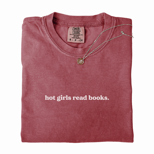 Hot Girls Read Books T-shirt