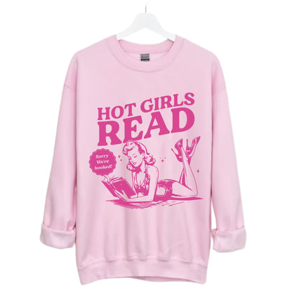 Retro Hot Girls Read Sweatshirt