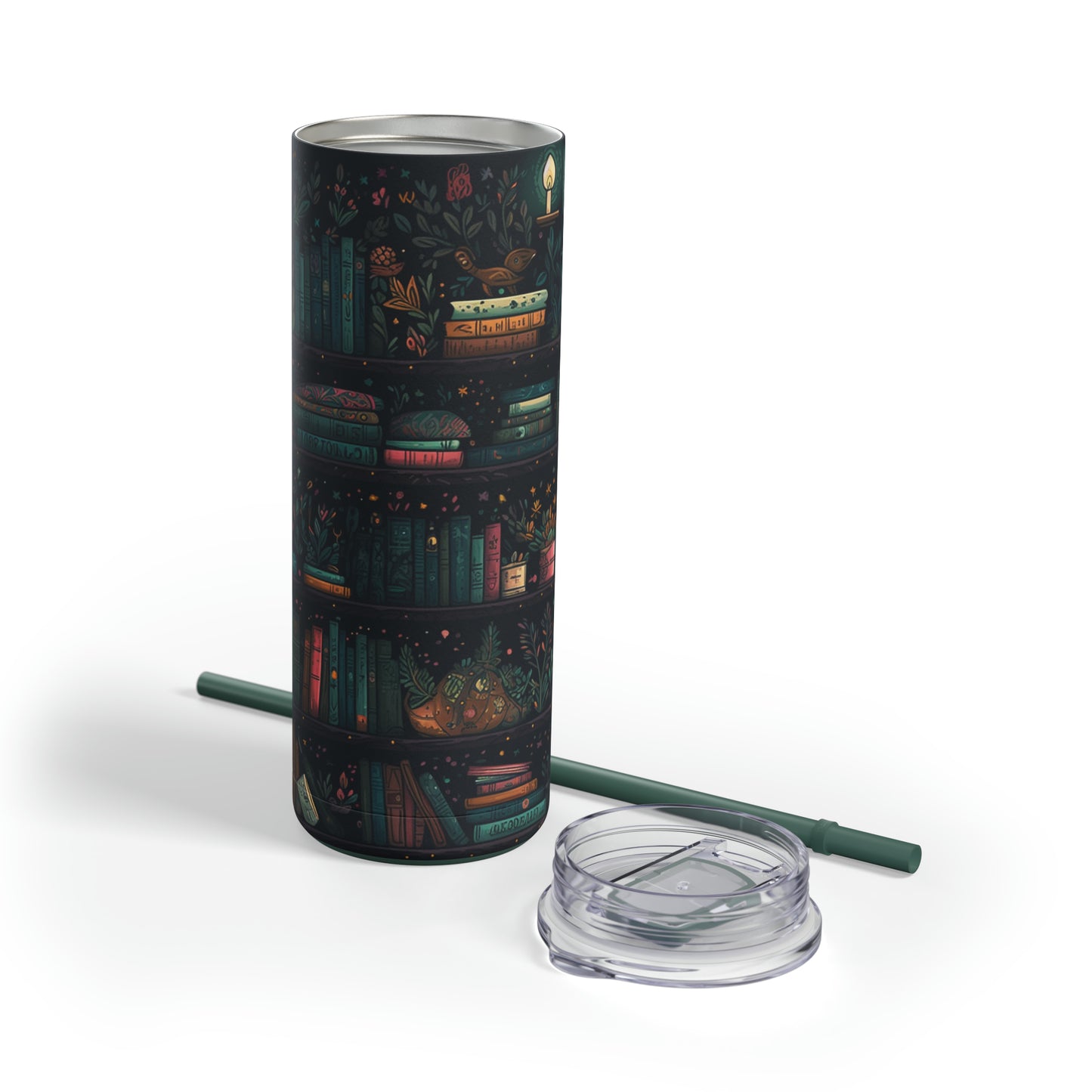 Moody Vibes Bookshelf Tumbler - lite style designs